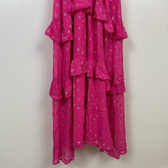 En Crème Pink And Gold Maxi Dress - Picture 7 of 10